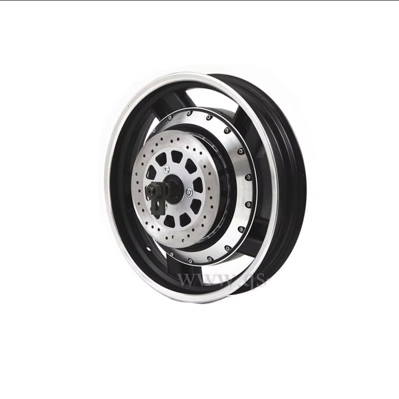 72V 8000W Brushless Hub Motor - QS273 17 inç 17x3.5 8000W in-tekerlek